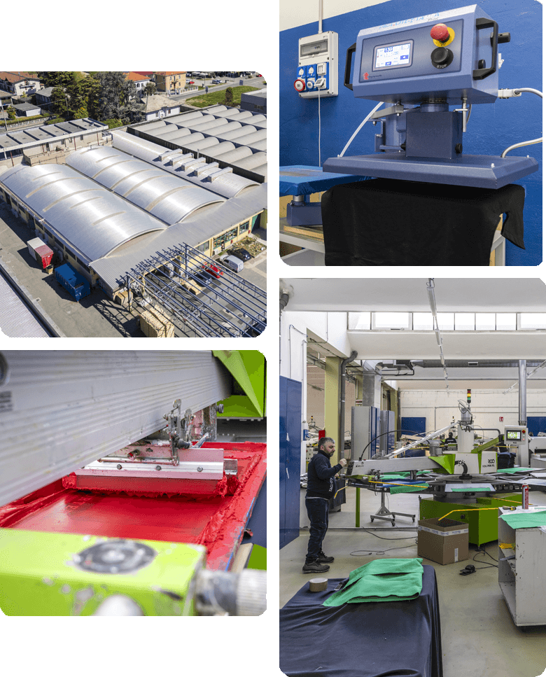 Taglio e stampa su vestiti