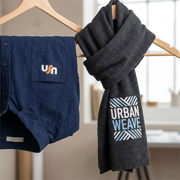 capi promozionali camicia sciarpa personalizzati