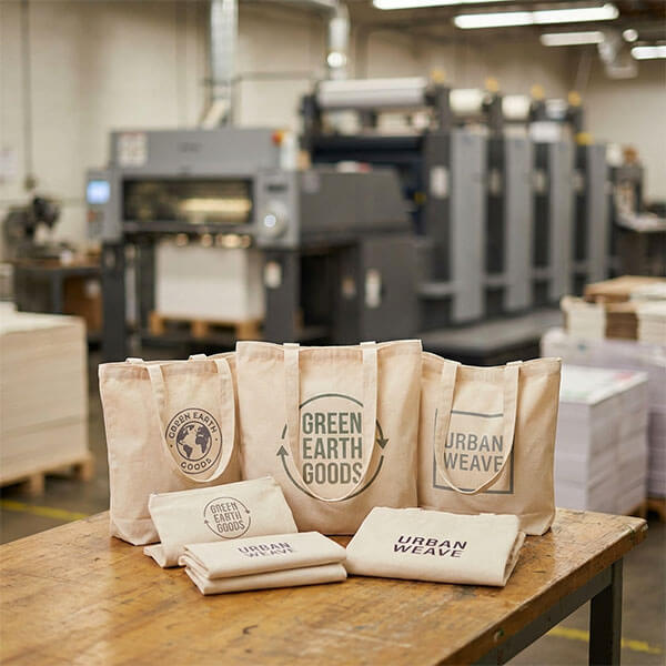 shopper packaging tessile produzione