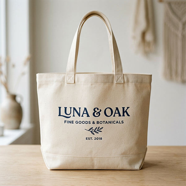 shopper tela brand stampa serigrafica